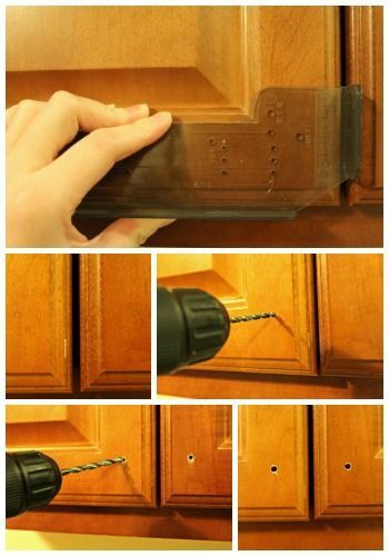 How to – Installing Kitchen Cabinet Hardware – Tips for installing knobs and pulls to doors and drawers