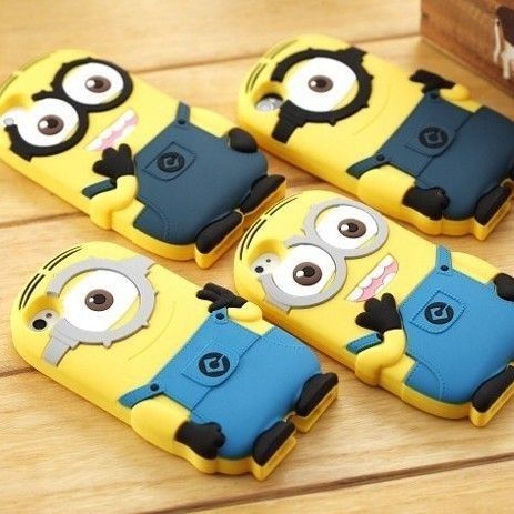 Iphone Samsung Despicable Me 2 Minions Soft Case Cover for iPhone 4/4s/5/5S/5C/Galaxy S3/S4/iPod Touch 4/4g/ 5/5g-Weekly Deals