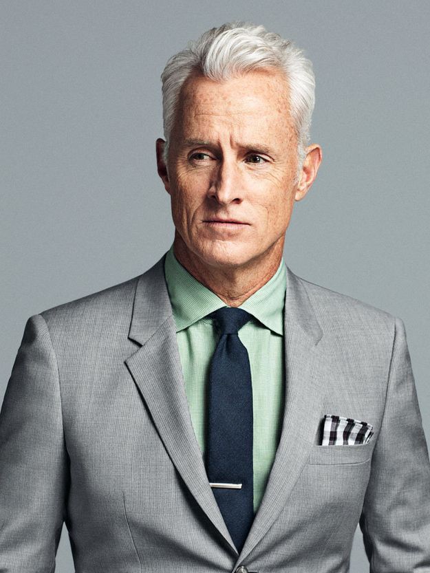John Slattery aka Roger Sterling.  No shame I have such a crush on him.  What a silver fox!