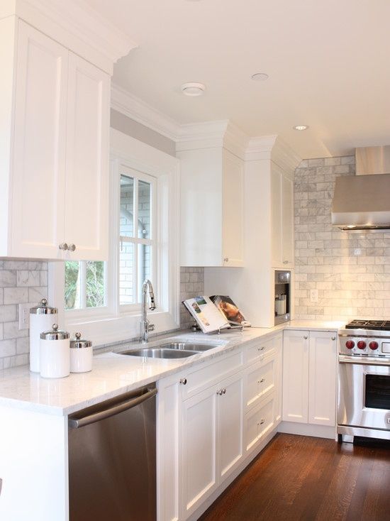 Kitchen Renovation LOVE a white kitchen. Brought to you by NBCs American Dream Builders, Hosted by Nate Berkus