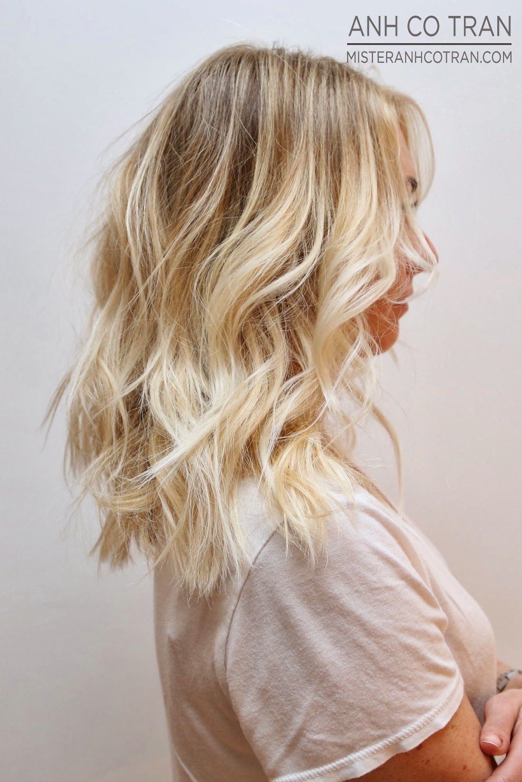 LA: SIMPLY GORGEOUS HAIR AT RAMIREZ|TRAN SALON IN BEVERLY HILLS. Cut/Style: Anh Co Tran. Appointment inquiries please call