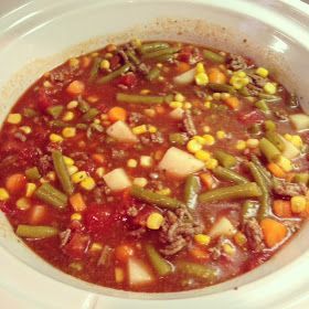 Laurens Latest: Vegetable Beef Soup