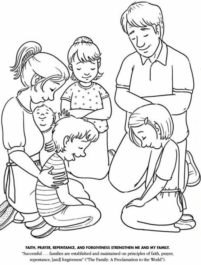 LDS Games – Color Time – Praying (Lots of coloring pages on this website)