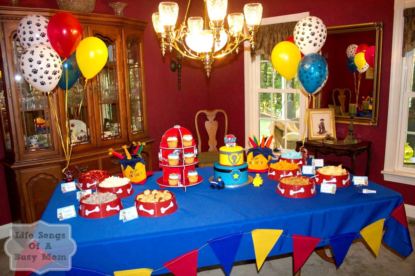 Life Songs Of A Busy Mom: Paw Patrol Birthday Party