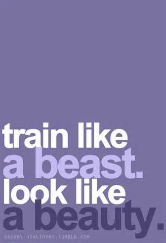 Makes me giggle bc I have a friend who calls me a beast when I work out.  12 Workout motivational quotes – Motivation Blog –