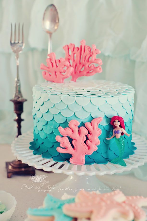 Mermaid Party..the gorgeous cake :) (the MomTog Diaries)