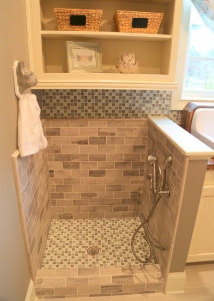 Muddy feet and pet wash in the laundry room. Trendspotting at Kings Chapel Parade of Homes