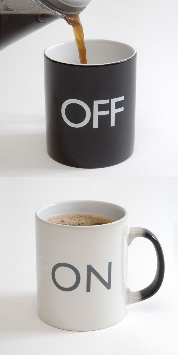 On / Off Mug – changes with hot liquid