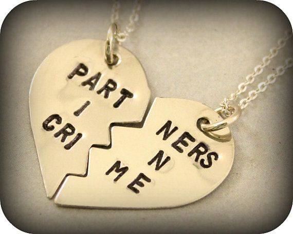 Partners in Crime Necklaces, $25 | 24 Matching Jewelry Pieces For You And The One You Love