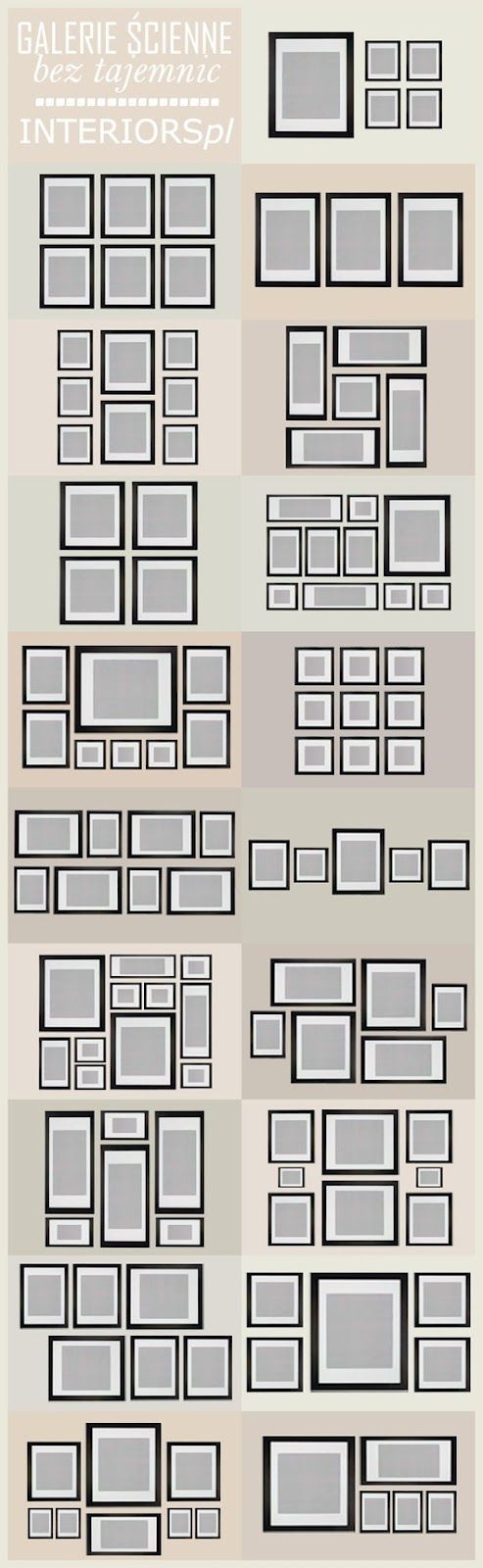 Picture frame arrangement ideas! We have all seen the beautiful wall of framed photos. It may not be as easy as it looks to create