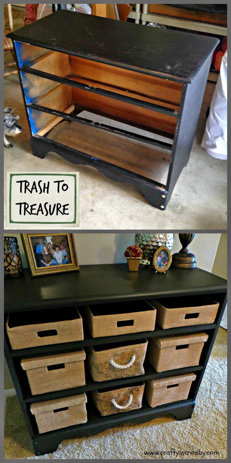 Revamping a Chest of {No} Drawers