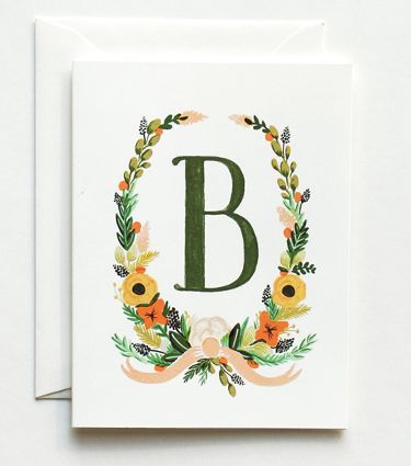 Rifle-Paper-Co-Handpainted-Monogram-Note-Cards