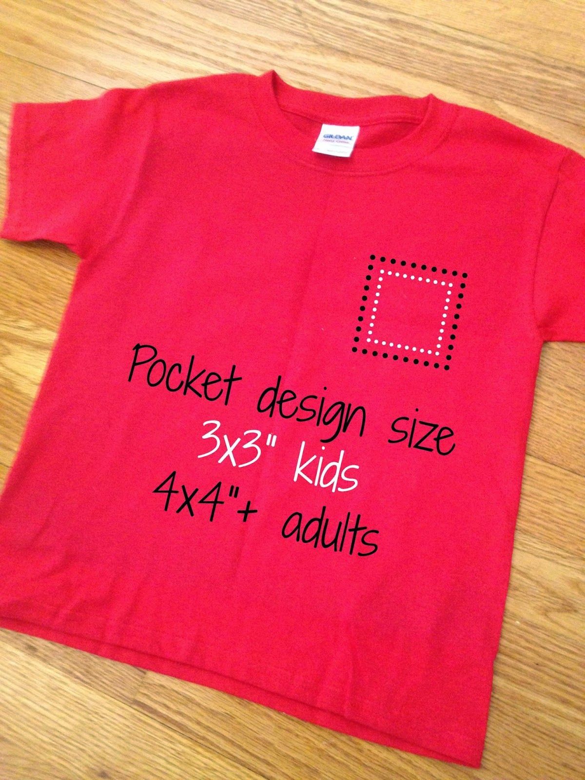 Silhouette School: HTV Shirt Decal Placement and Size Tips and Resources