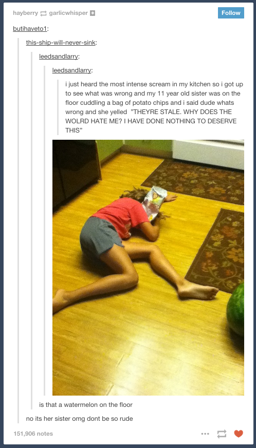Stale chips: | 22 Tumblr Posts That Will Remind You Why Having Family Is The Best