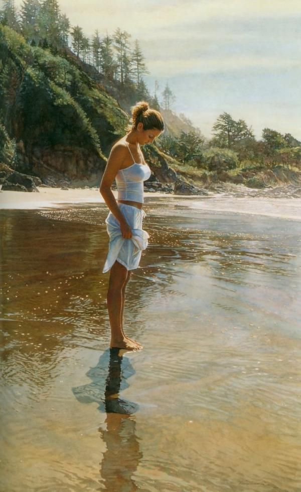 Steve Hanks is recognized as one of the best watercolor artists working today. The detail, color and realism of Steve Hanks