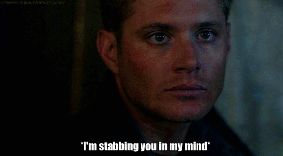 supernatural funny gif | 14 Things I Learned About Supernatural From Tumblr | The Daily Fig