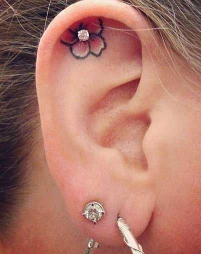 Tattoo and Piercing Combinations. Cute idea.