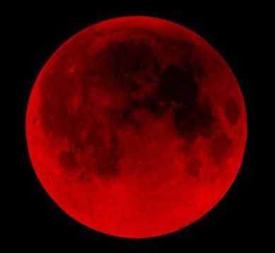 the blood moon for the 14th of 2014!! Did u see it last night?!? 3 more blood moons until Christs return!
