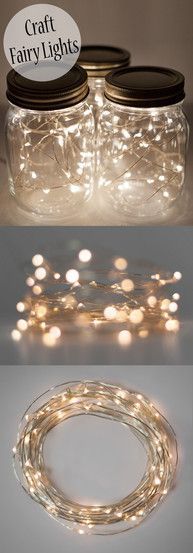 These amazing white fairy craft lights are perfect for decorating and DIY ideas! The tiny white lights are super bright and LED,
