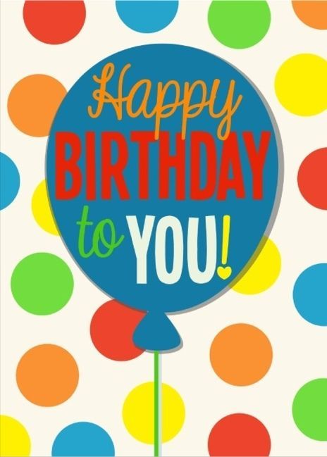 This is a real card (not an e-card) shared from Sendcere. One of my favorite simple birthday cards to send!