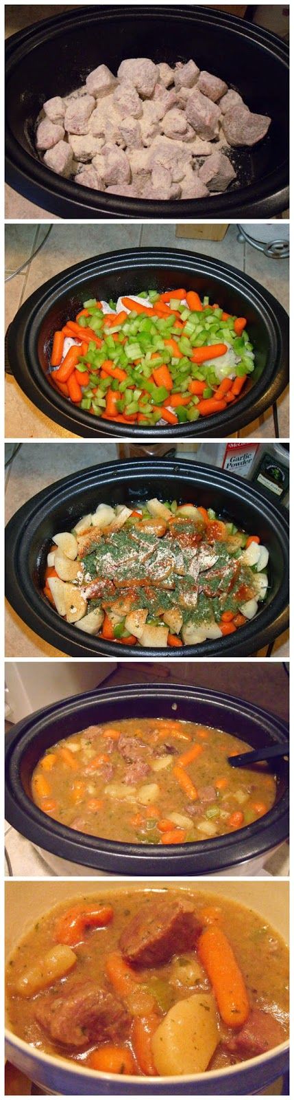This is a very quick and easy hearty crockpot beef stew and it is also one of our healthy crockpot recipes. This beef stew is a