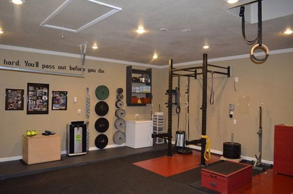 Very nice gym – lots of space. look so clean too!