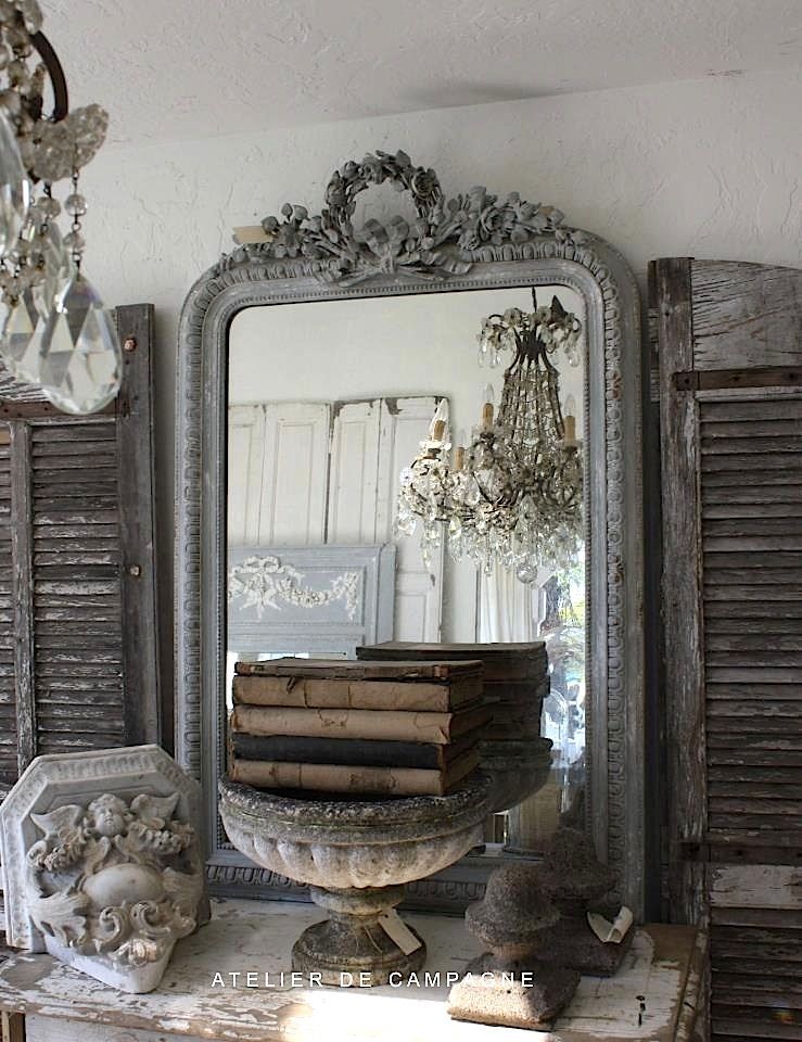 vintage mirror and french lovely…