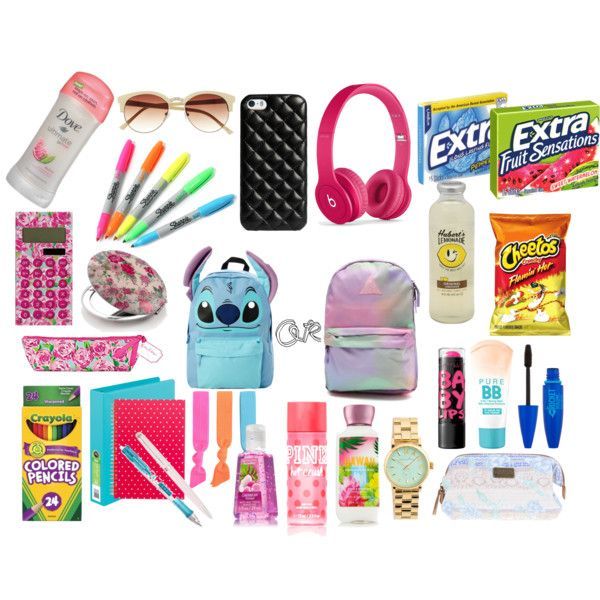 “Whats In My Backpack” by imjustthatweird on Polyvore