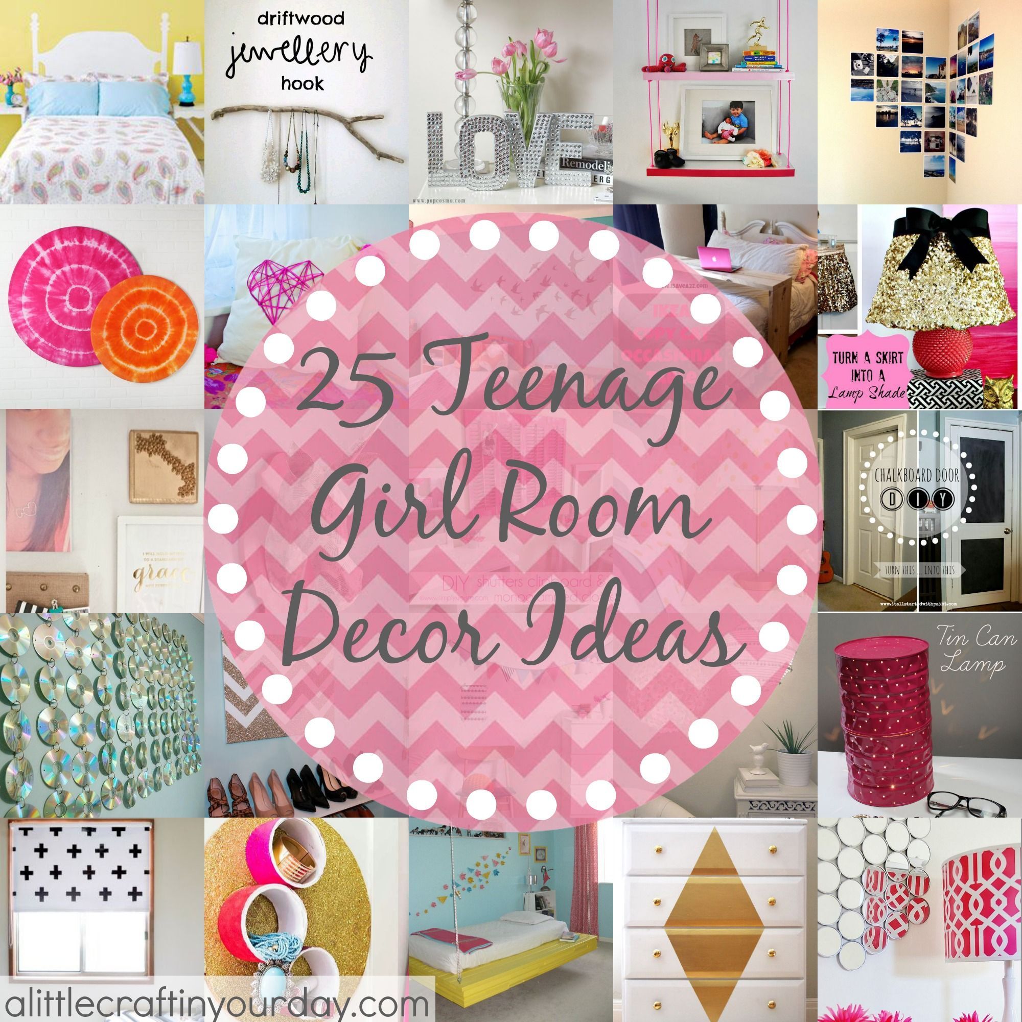 25 More Teenage Girl Room Decor Ideas – A Little Craft In Your DayA Little Craft In Your Day