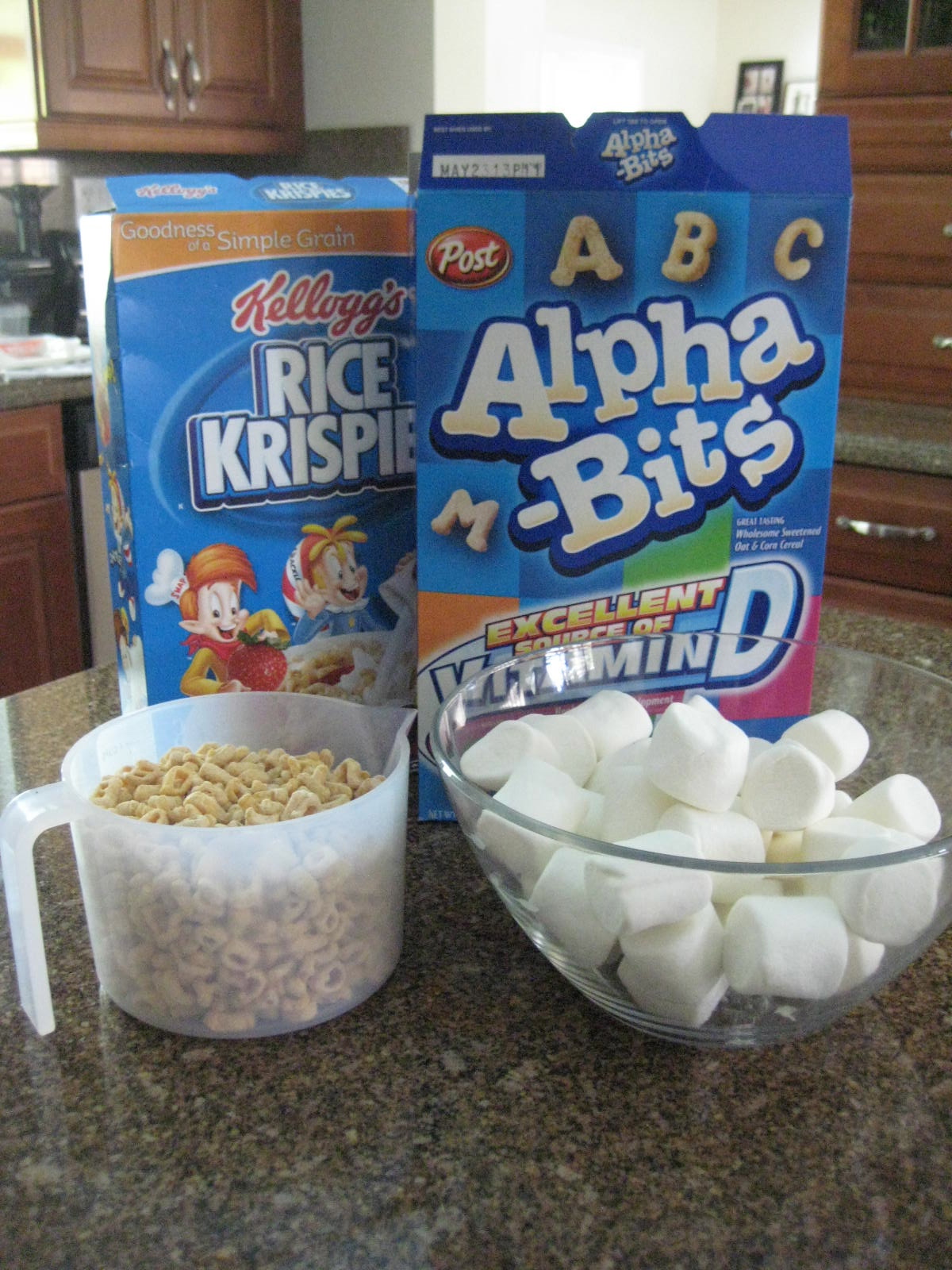Back to School Party and Alphabet Rice Krispy Treats