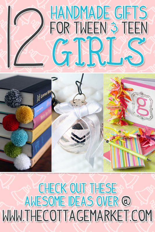 A Dozen Handmade Gifts for Tween: This is such a hard age to DIY for! So glad to have found this Pin!