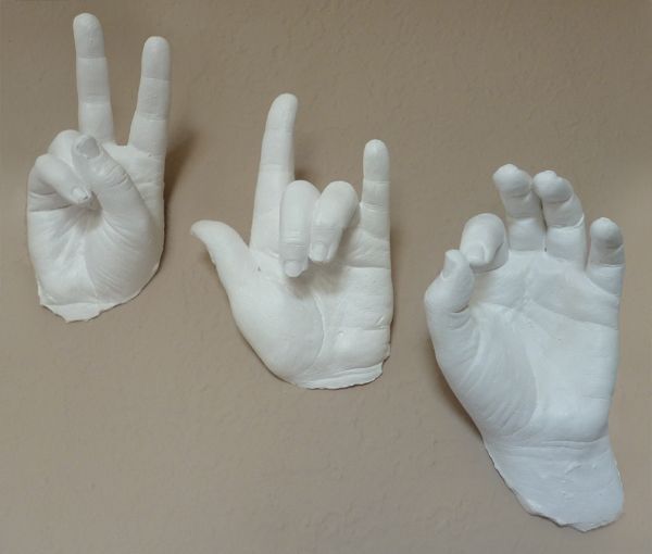 A real hands on craft! Alginate/plaster of paris sculptures. | Mom Spark  – I had my kids praying hands cast like this