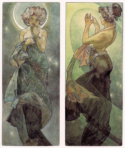 Alfons Mucha-Art Nouveau-posters & apparel