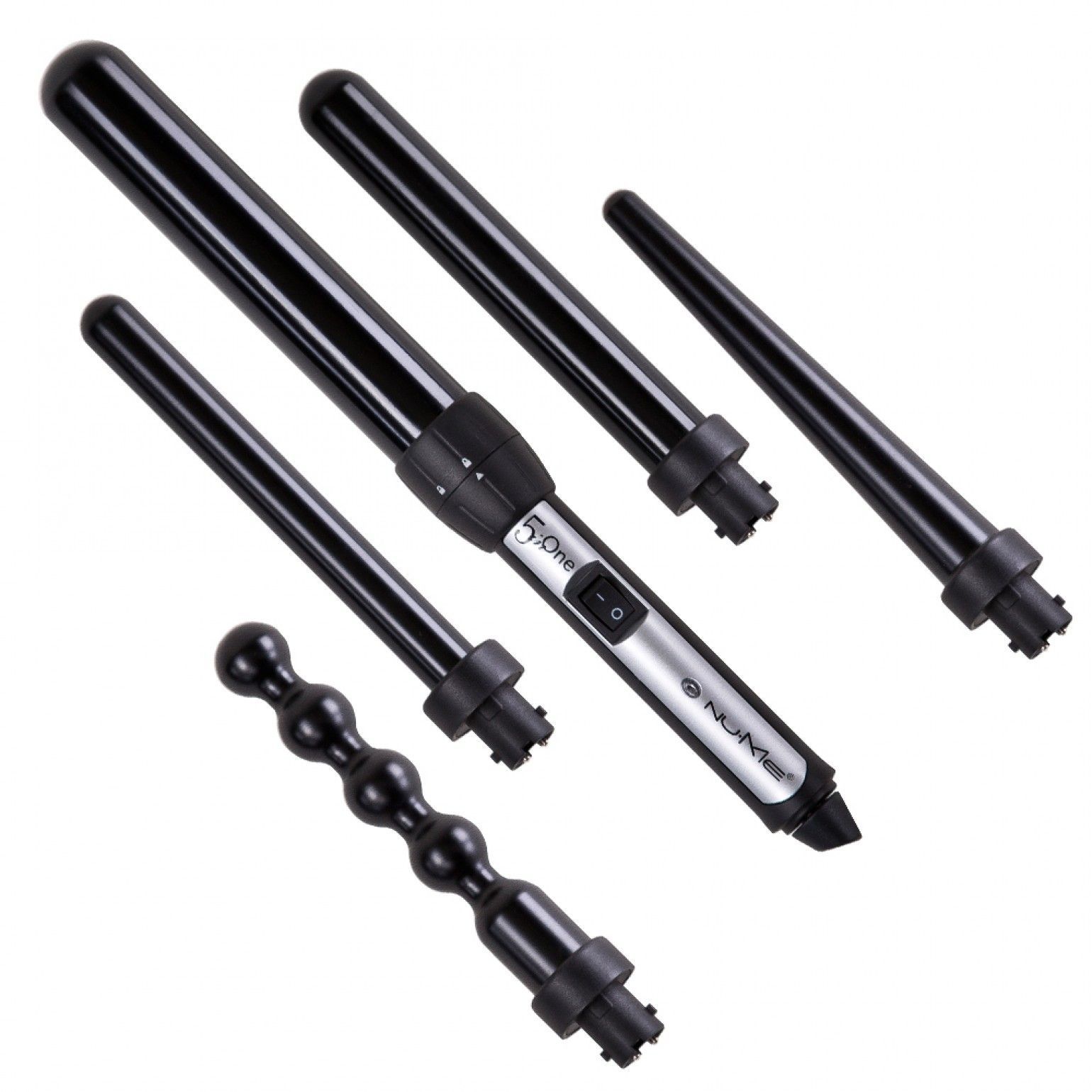 Best curling wand set!  Comes with 5 interchangeable heat barrels for different curls and shapes. I definitely recommend this!