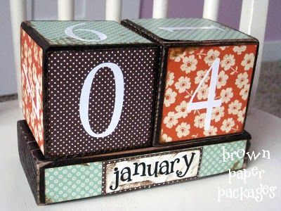 {calendar blocks} – Simply Kierste. Instructions and the number order