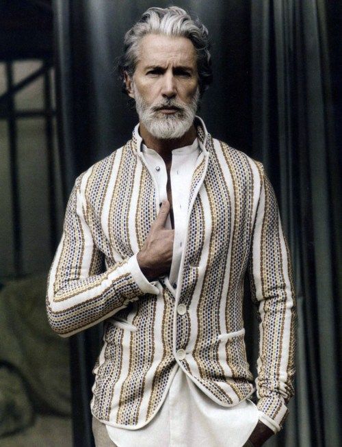 casual yet elegant: vertical stripes mens jacket