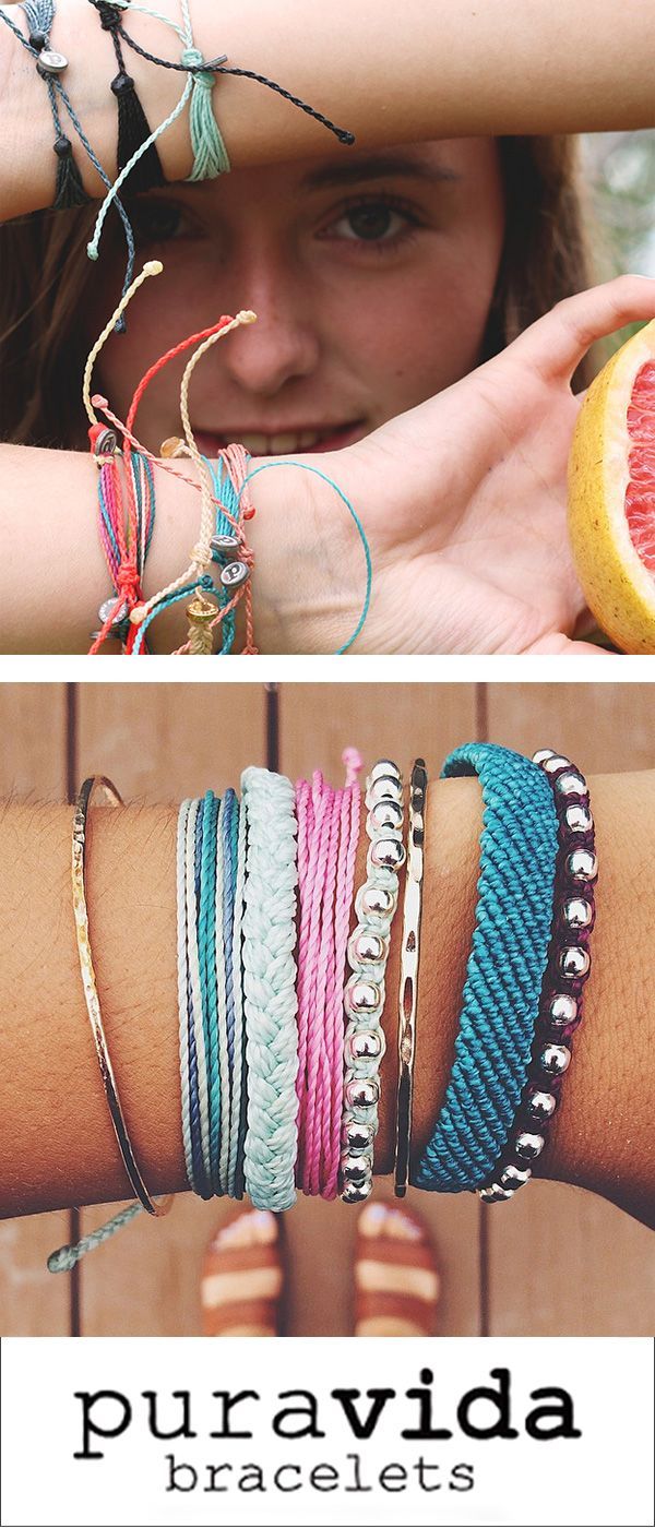 Check out styles and collections featuring hand-made bracelets from Costa Rica. Each bracelet purchased helps provide full time
