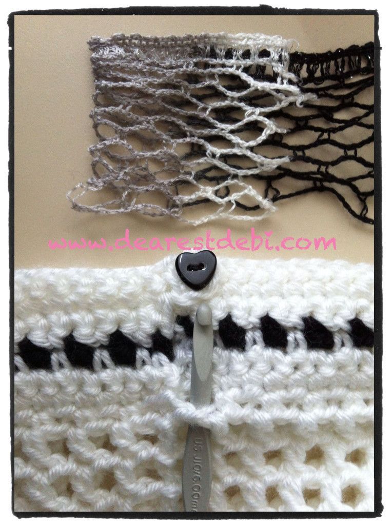 Crochet Ruffle Skirt – Adjustable pattern by Dearest Debi