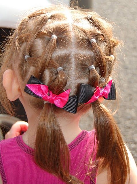 Cute hair for little girls!!
