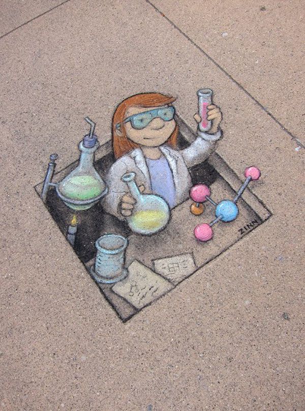 David zinn | … Chalk Art Of Sluggo By David Zinn | Amazing Street Art Collection