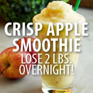 Dr Oz: Crispy Apple Smoothie Recipe + Shrink Drinks Rapid Weight Loss. Not pinning to lose weight but because it sounds delic
