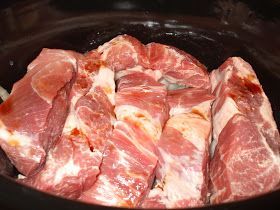 Easy Does It: Melt in your Mouth Crock Pot Ribs. Made super quick with some ribs I got on sale. Easier than a oven recipe. Good