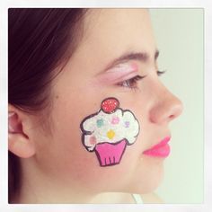 easy face painting ideas for kids cupcake – Google Search