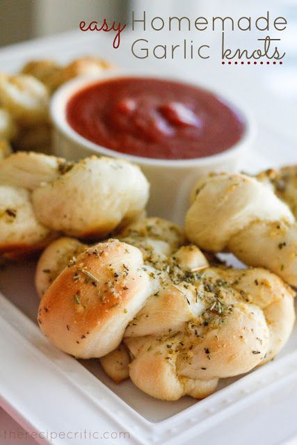 Easy Homemade Garlic Knots | The Recipe Critic, would be good for a dinner party as a bring along, food