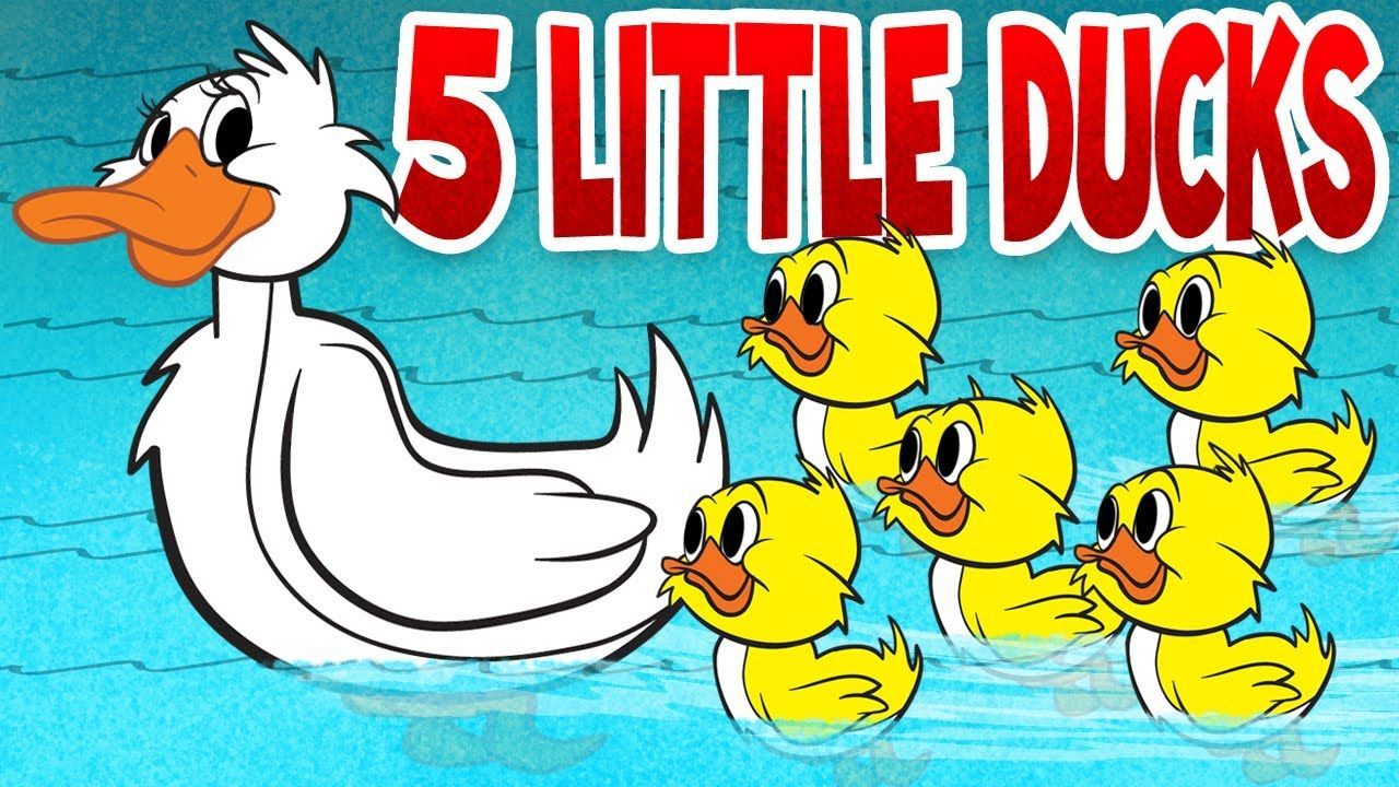 Five Little Ducks – Spring Songs for Children with Lyrics – The Learning Station