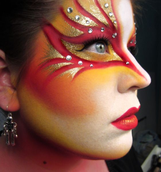 Goldie S.creates a beautiful makeup look inspired by the new Cirque du Soleil movie!