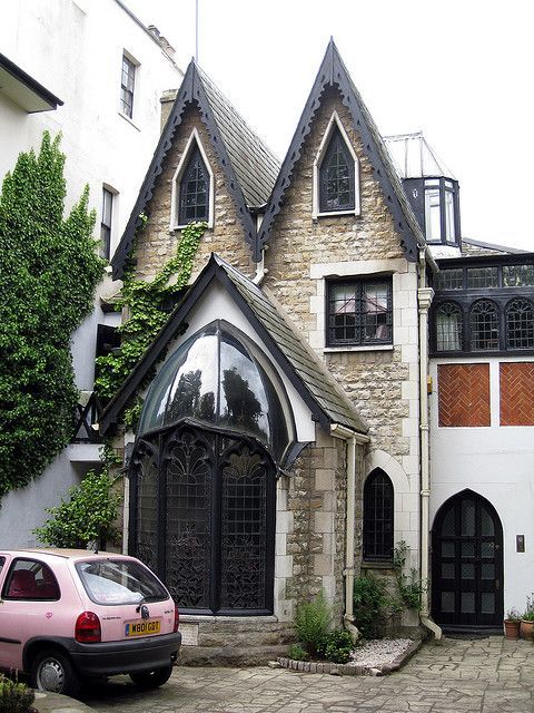 Gothic House, Langford Place, St. Johns Wood, London, England, GB  I always loved this house. My family called it The Witches