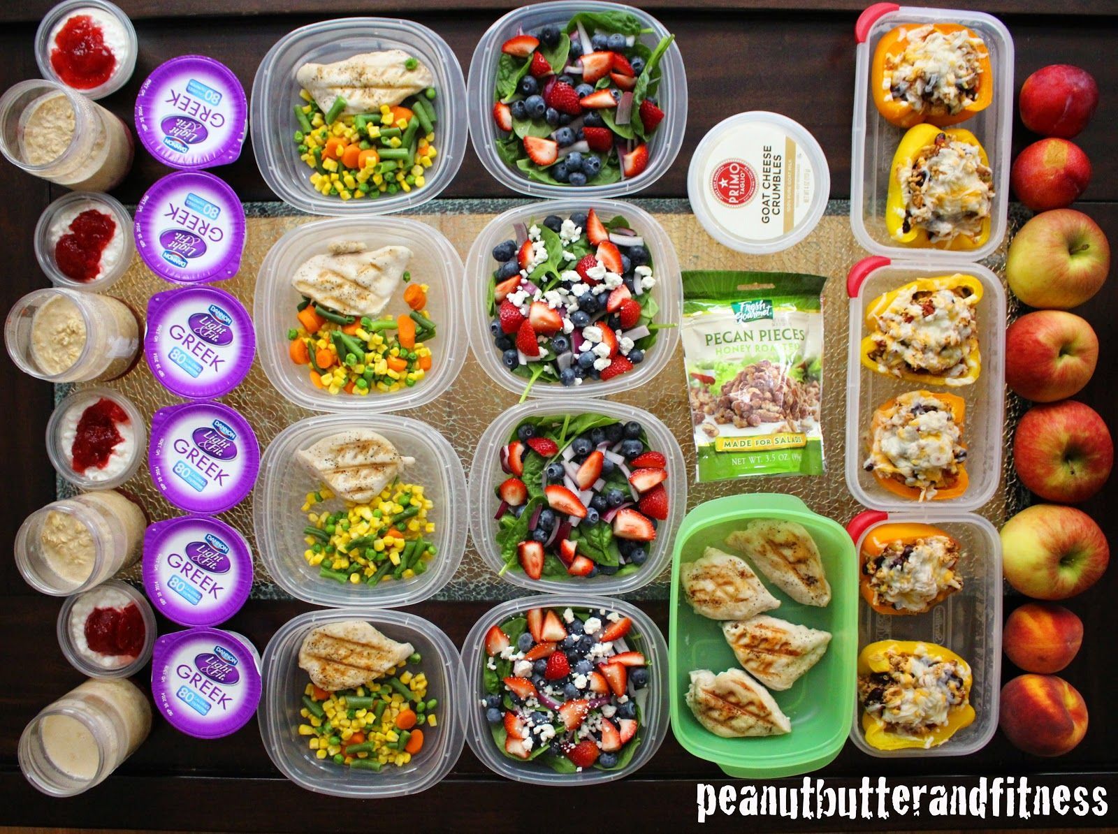 Great blog with lots of meal prep ideas!  Love it cause I need to be preparing my meals in advance.  PEANUT BUTTER AND FITNESS:
