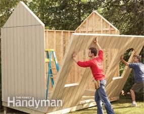 How to Build a Cheap Storage Shed – Step by Step | The Family Handyman