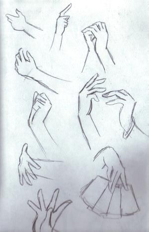How to Draw Anime Hands. Still bad at this!